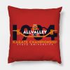 Karate Kid Karate Championship Throw Pillow Official Karate Merch