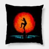 Karate Kid Minimal Tribute Painting Throw Pillow Official Karate Merch