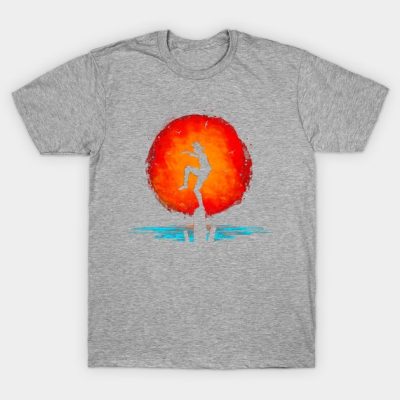 Karate Kid Minimal Tribute Painting T-Shirt Official Karate Merch