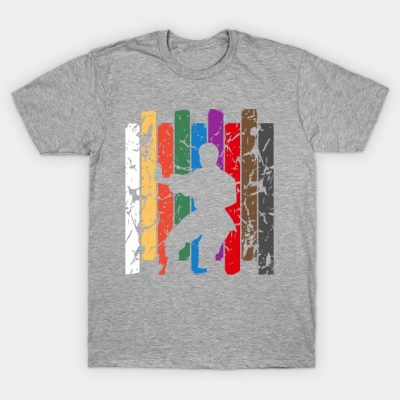 Retro Karate Pose Silhouette T-Shirt Official Karate Merch