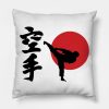 Karate Throw Pillow Official Karate Merch