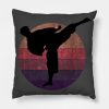 Karate Vintage Throw Pillow Official Karate Merch