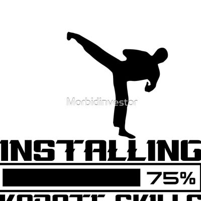 Installing Karate Skills - Karate Skills - Karate Lover Desing Tote Bag Official Karate Merch