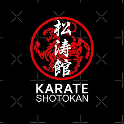 Shotokan Karate Symbol And Kanji White Text Tote Bag Official Karate Merch