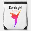 japan martial arts karate girl silhouette modern drawstring bag r656c6146147040d7861b120097e0b522 zffcx 1000 - Karate Gifts