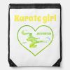karate girl name green yellow modern girly chic drawstring bag r0d1c0b0e80b449539eb95c1b33535fa1 zffcx 1000 - Karate Gifts