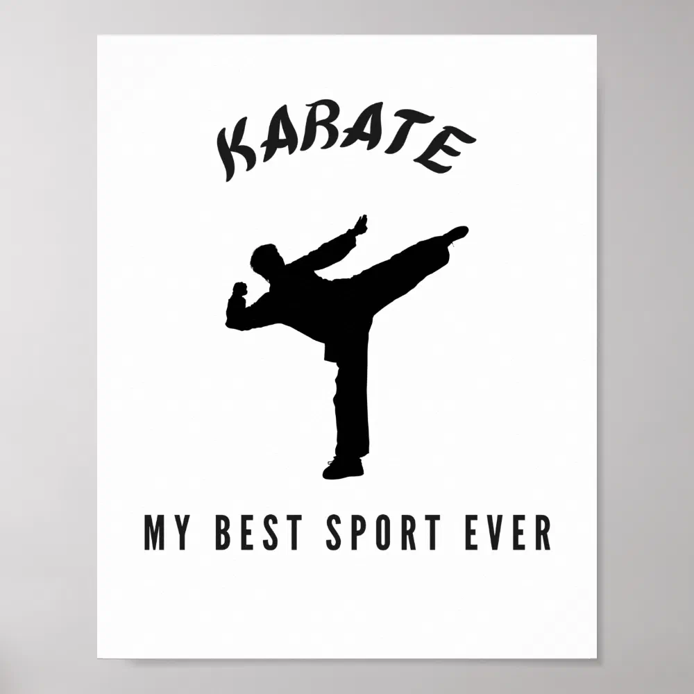 karate my best sport ever poster r26a93f8a9d2a4e099d7ca6d7cd3bf0aa wva 8byvr 1000 - Karate Gifts Store