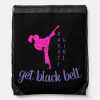 pink purple black trendy sports karate girl drawstring bag r66162da2932e453cb85372b3717782e9 zffcx 1000 - Karate Gifts