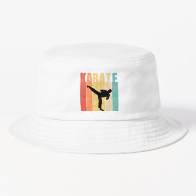 Retro Karate, Vintage Karate Bucket Hat Official Karate Merch