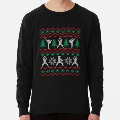 Ugly Christmas Karate Sweater Sweatshirt Official Karate Merch