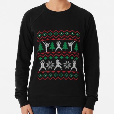 Ugly Christmas Karate Sweater Sweatshirt Official Karate Merch