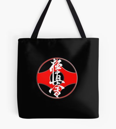 Kyokushon Karate Emblem And Traditional Writing Tote Bag Official Karate Merch