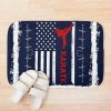 Karate Usa Flag Bath Mat Official Karate Merch