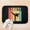 Retro Karate, Vintage Karate Bath Mat Official Karate Merch