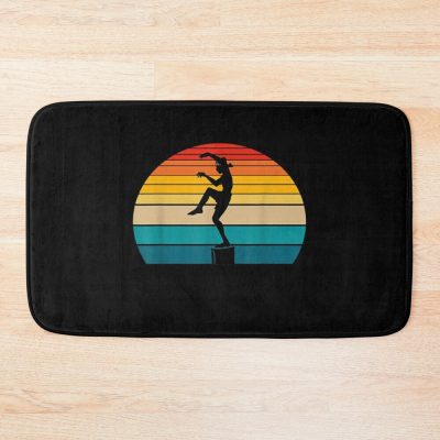 Retro Karate Bath Mat Official Karate Merch