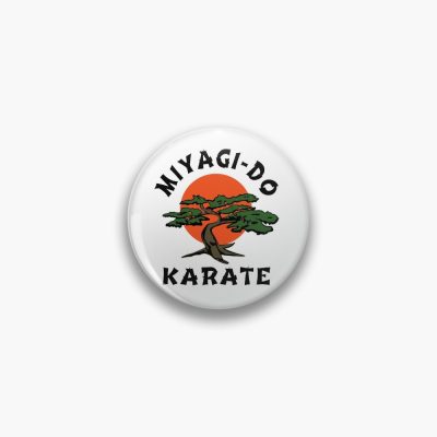Miyagi Do - Hd Graphic - Professionally Designed Pin Official Karate Merch