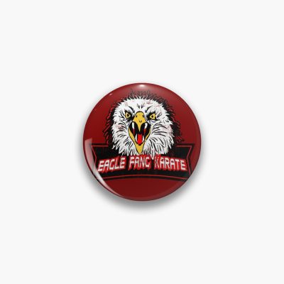 Grunge Style Eagle Fang Karate - Professional Graphics Pin Official Karate Merch