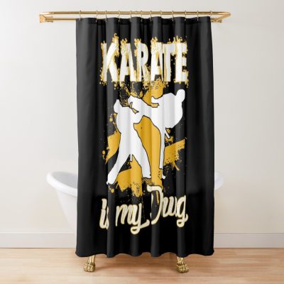 Karate Is My Drug Shower Curtain Official Karate Merch