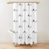 Karate Heartbeat Shower Curtain Official Karate Merch