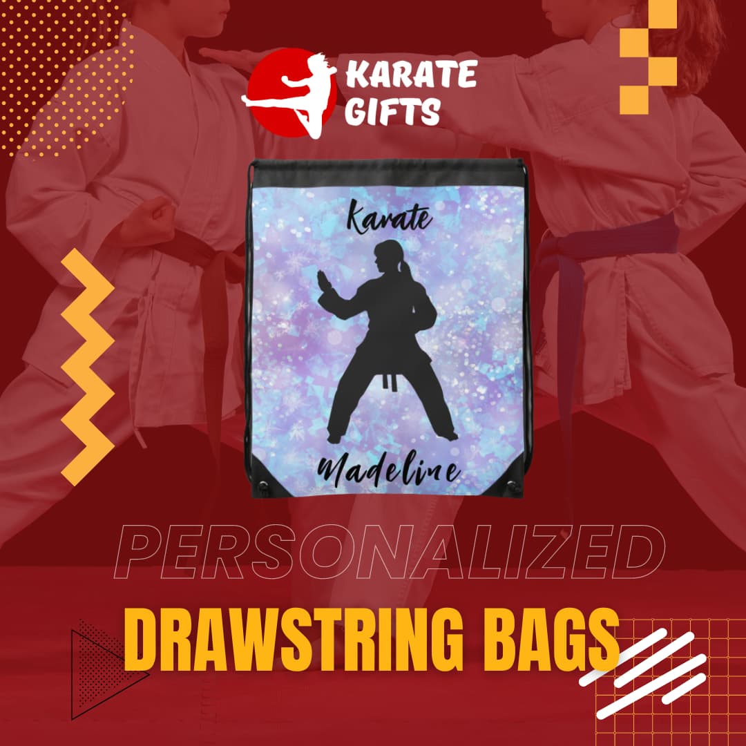 karate drawstring bag
