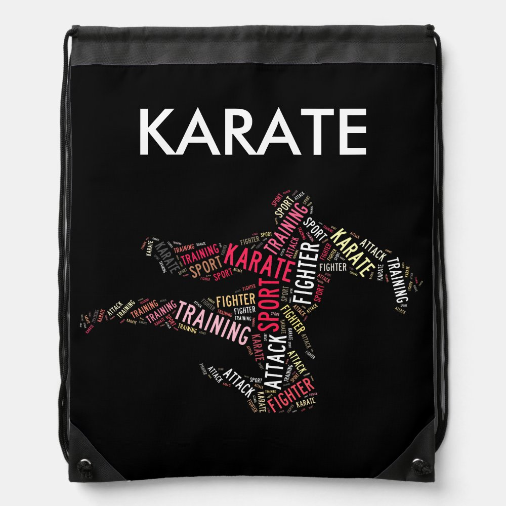 Karate Drawstring Bag